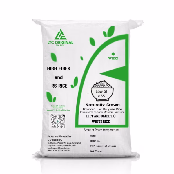 LTC Original dia rice – Low GI Rice – 4.5kg